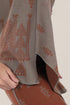 Patterned jacquard reversible asymmetric top